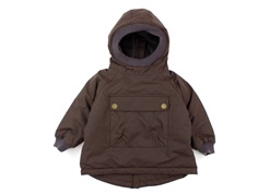 Mini A Ture winter jacket Baby Wen dark choco